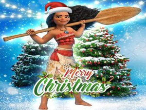 Moana Christmas Dress Up Game
