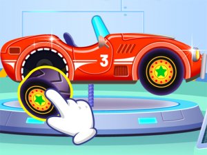 Kids Car Factory Racing