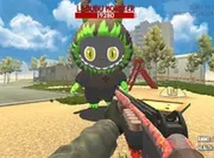 Labubu Blaster Action Game